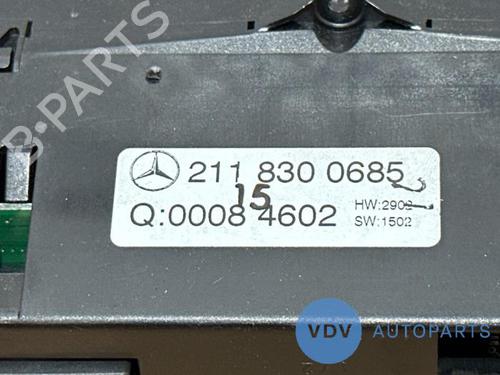 Climate control MERCEDES-BENZ E-CLASS (W211) E 220 CDI (211.006) | BP25948919I5 