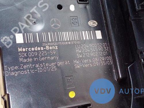 Electronic module MERCEDES-BENZ C-CLASS T-Model (S204) C 250 CDI 4-matic (204.282) | BP25943697M83 