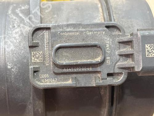 Mass air flow sensor MERCEDES-BENZ CLS (C218) CLS 250 CDI / BlueTEC / d (218.303, 218.304) | BP38855950M95 - Image 3
