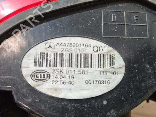 Left taillight MERCEDES-BENZ VITO Van (W447) 119 CDI / BlueTEC (447.601, 447.603, 447.605) | BP38825986C34 - Image 4