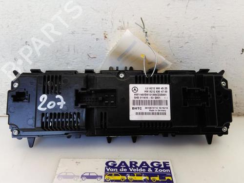 Climate control MERCEDES-BENZ E-CLASS (W212) E 250 CDI / BlueTEC (212.003, 212.004) | BP38856279I5 - Image 2