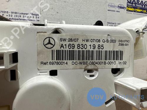 Climate control MERCEDES-BENZ A-CLASS (W169) A 150 (169.031, 169.331) | BP25948654I5 