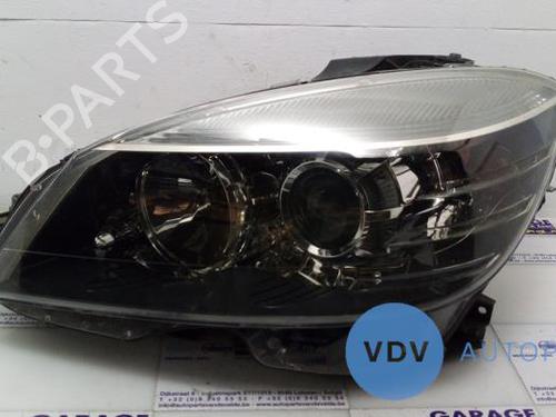 Used Left headlight MERCEDES-BENZ C-CLASS (W204) C 200 CDI (204.007, 204.006) (136 hp) 25941221