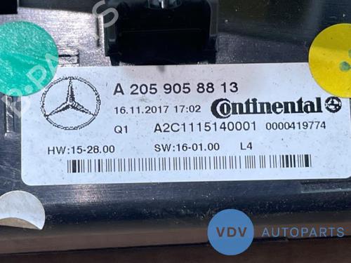 Climate control MERCEDES-BENZ C-CLASS T-Model (S205) C 200 d (205.207) | BP25973598I5 