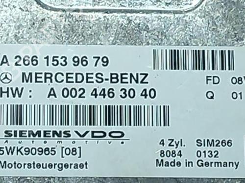 Engine control unit (ECU) MERCEDES-BENZ A-CLASS (W169) A 170 (169.032, 169.332) | BP39415902M57 - Image 4