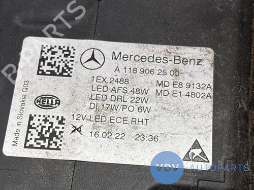 Left headlight MERCEDES-BENZ CLA Shooting Brake (X118) CLA 200 d (118.612) | BP29520277C28 