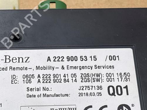 Electronic module MERCEDES-BENZ E-CLASS (W213) E 220 d (213.004) | BP38826960M83 - Image 3
