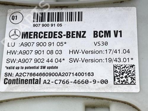 Electronic module MERCEDES-BENZ SPRINTER 3,5-t Van (B907, B910) 311 CDI (910.631, 910.633) | BP38824122M83 - Image 3