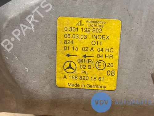 Right headlight MERCEDES-BENZ A-CLASS (W168) A 170 CDI (168.009, 168.109) | BP27510360C29 