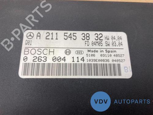 Used Electronic module MERCEDES-BENZ E-CLASS (W211) E 200 CDI (211.004) (122 hp) 25949381