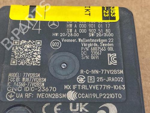 Electronic sensor MERCEDES-BENZ C-CLASS (W206) C 300 e (206.054) | BP38847101M84 - Image 3