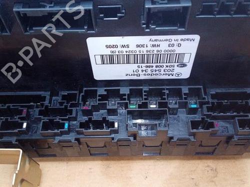 Electronic module MERCEDES-BENZ C-CLASS (W203) C 200 CDI (203.004) | BP38855287M83 - Image 3
