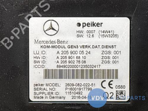 Other MERCEDES-BENZ C-CLASS (W205) C 220 BlueTEC / d (205.002, 205.004) | BP25971235O1