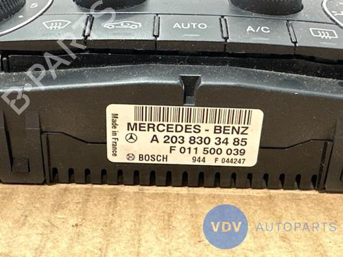 Climate control MERCEDES-BENZ C-CLASS (W203) C 200 CDI (203.007) | BP25948630I5 