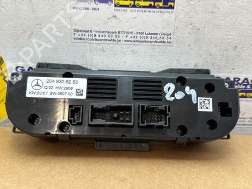 Climate control MERCEDES-BENZ C-CLASS (W204) C 200 CDI (204.001) | BP38850168I5 - Image 3
