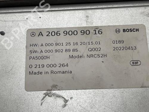 Control unit MERCEDES-BENZ C-CLASS (W206) C 180 (206.041) | BP38827301M11 - Image 3