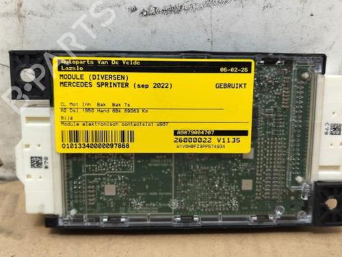 electronic-module-mercedes-benz-sprinter-35-t-van-b907-b910-2018-38818265 main image