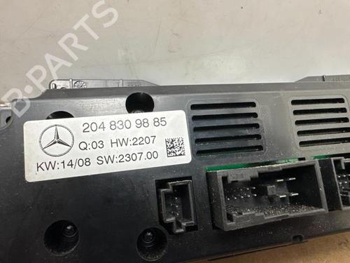 Climate control MERCEDES-BENZ C-CLASS (W204) C 200 CDI (204.001) | BP38850254I5 - Image 3