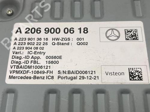 Electronic module MERCEDES-BENZ C-CLASS (W206) C 180 (206.041) | BP38832809M83 - Image 3