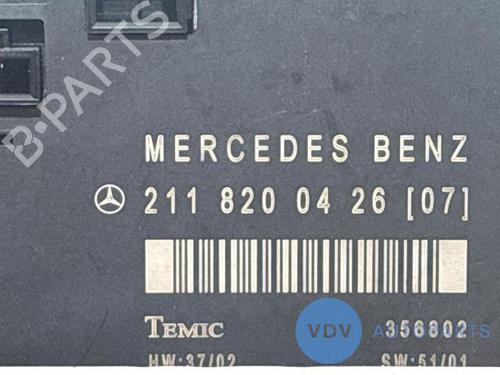 Electronic module MERCEDES-BENZ E-CLASS (W211) E 200 CDI (211.004) | BP26951795M83 