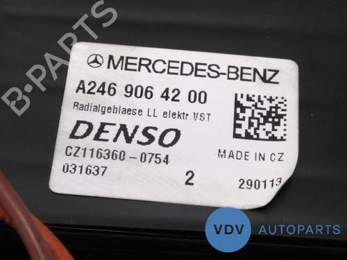 Heater blower motor MERCEDES-BENZ A-CLASS (W176) A 180 (176.042) | BP25942894M62 