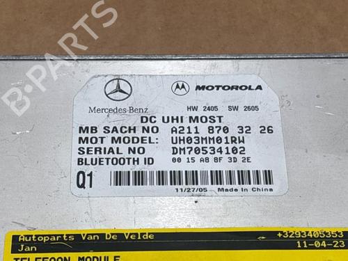 Electronic module MERCEDES-BENZ E-CLASS (W211) E 200 CDI (211.004) | BP38851479M83 - Image 4