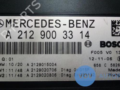 Electronic module MERCEDES-BENZ C-CLASS (W204) C 200 CDI (204.001) | BP25943843M83 