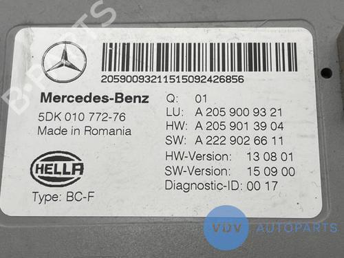 Electronic module MERCEDES-BENZ C-CLASS (W205) AMG C 63 S (205.087) | BP25968238M83 
