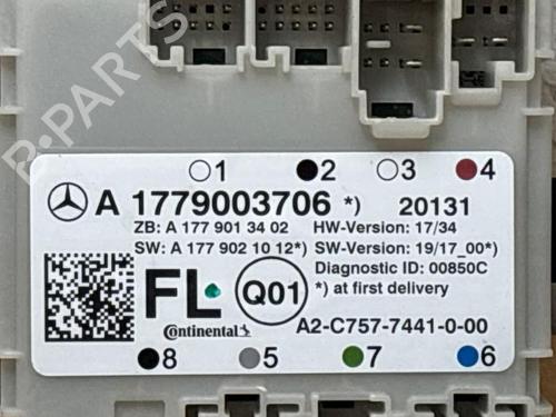 Electronic module MERCEDES-BENZ A-CLASS (W177) A 180 d (177.003) | BP38834395M83 - Image 3