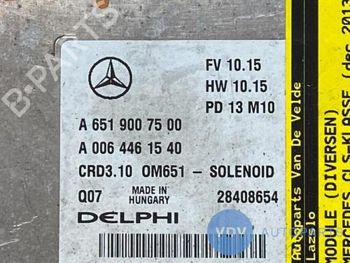 Control unit MERCEDES-BENZ CLS (C218) CLS 250 CDI / BlueTEC / d (218.303, 218.304) | BP25952141M11