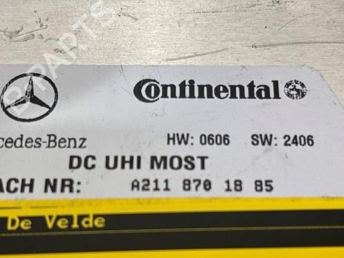 Electronic module MERCEDES-BENZ E-CLASS (W211) E 200 CDI (211.004) | BP38851732M83 - Image 6