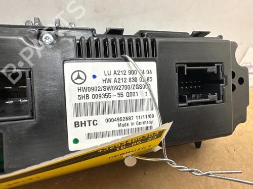 Climate control MERCEDES-BENZ E-CLASS (W212) E 350 BlueTEC 4-matic (212.094) | BP38850103I5  - Image 7