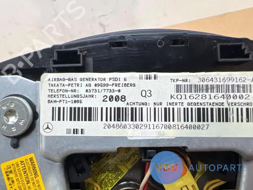 Driver airbag MERCEDES-BENZ C-CLASS (W204) C 63 AMG (204.077) | BP29875441C9