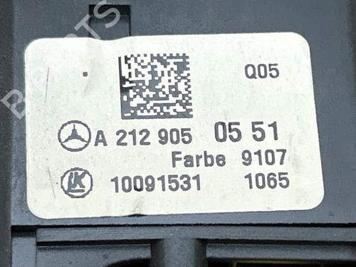 Headlight switch MERCEDES-BENZ E-CLASS (W212) E 300 Hybrid / BlueTEC Hybrid (212.098) | BP38820025I24 - Image 3