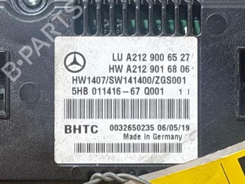 Climate control MERCEDES-BENZ E-CLASS (W212) E 200 CDI / BlueTEC (212.005, 212.006) | BP38853735I5 - Image 3