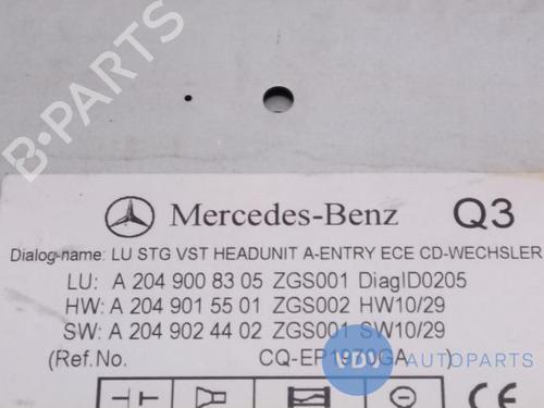 Radio MERCEDES-BENZ C-CLASS (W204) C 180 CGI (204.049) | BP25942629E6