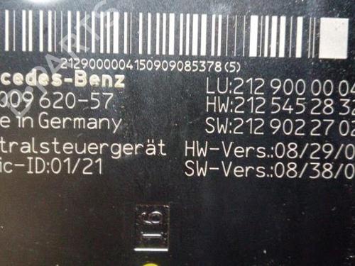 Electronic module MERCEDES-BENZ E-CLASS (W212) E 350 CDI 4-matic (212.089) | BP38854834M83 - Image 5