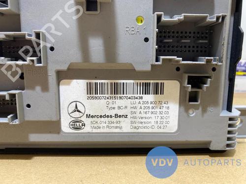 Electronic module MERCEDES-BENZ C-CLASS (W205) C 180 BlueTEC / d (205.036) | BP25947477M83 