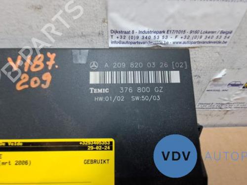 Electronic module MERCEDES-BENZ CLK (C209) CLK 220 CDI (209.308) | BP25959161M83 