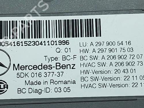 Electronic module MERCEDES-BENZ EQE SUV (X294) EQE 350+ (294.621) | BP38939936M83 - Image 3
