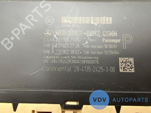 Electronic module MERCEDES-BENZ SL (R231) 63 AMG (231.474) | BP25972957M83 