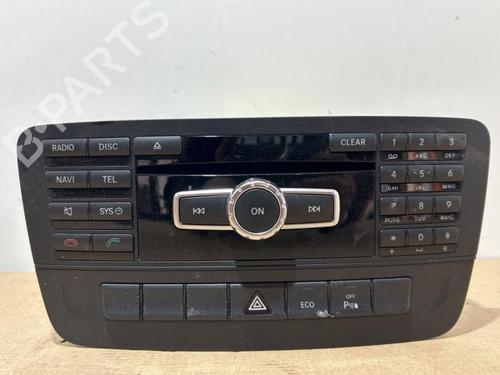 Used Radio Radio MERCEDES-BENZ B-CLASS Sports Tourer (W246, W242) B 180 CDI (246.200) (109 hp) 38817478 38817478