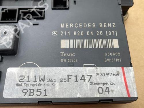 Electronic module MERCEDES-BENZ E-CLASS (W211) E 280 (211.054) | BP38830422M83 - Image 3