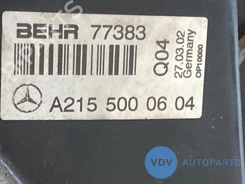 Radiator fan MERCEDES-BENZ S-CLASS (W220) S 430 (220.070, 220.170) | BP25952944M35 