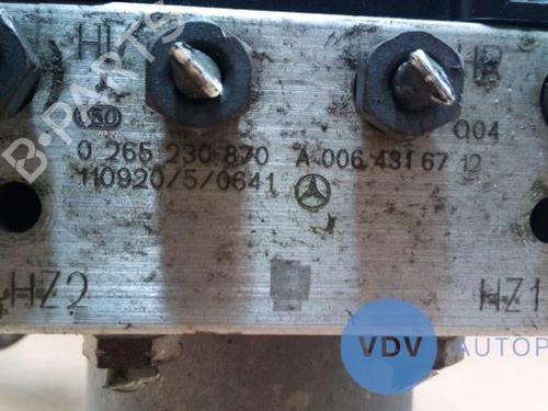 Electronic module MERCEDES-BENZ A-CLASS (W169) A 160 (169.031, 169.331) | BP25944663M83 