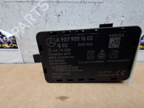 Used Electronic module Electronic module MERCEDES-BENZ SPRINTER 3,5-t Van (B906) 316 CDI (906.631, 906.633, 906.635, 906.637) (163 hp) 38845707 38845707