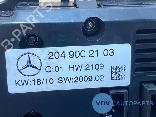 Climate control MERCEDES-BENZ C-CLASS (W204) C 200 CDI (204.001) | BP25951444I5 