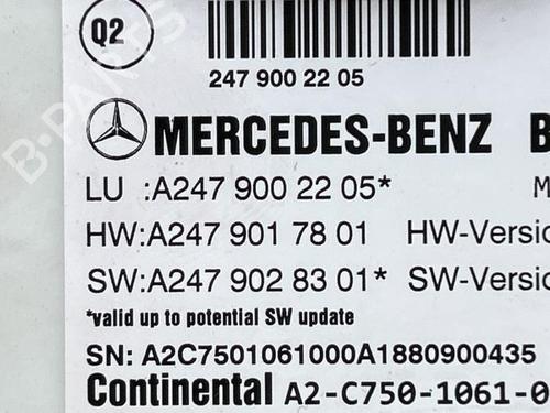 Electronic module MERCEDES-BENZ A-CLASS (W177) A 180 d (177.003) | BP38819960M83 - Image 3
