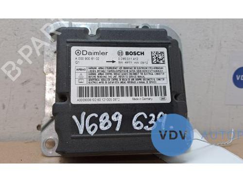 Kollisjonspute styreenhet MERCEDES-BENZ VITO / MIXTO Van (W639) 110 CDI (639.601, 639.603, 639.605) (95 hp) 25962640