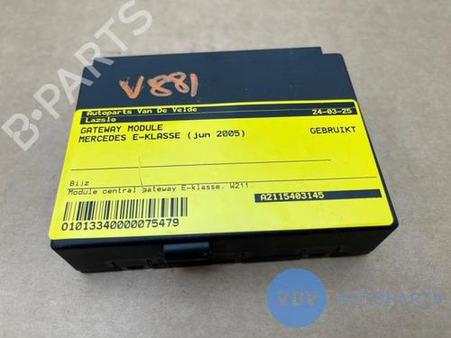 Module électronique MERCEDES-BENZ E-CLASS (W211) E 220 CDI (211.006) (136 hp) 25974594